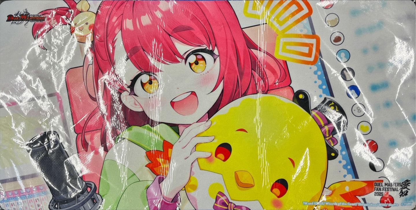 ファンフェス2025愛知　ハンプティ・ルピア　スリーブ　プレイマット　セット プレイマット『[ファンフェス2025愛知]ハンプティ・ルピア』｜デュエマ