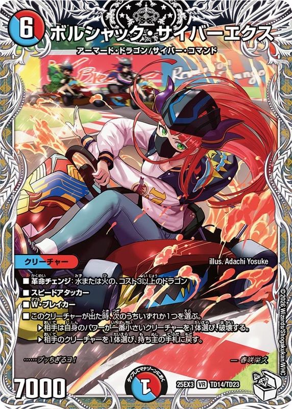 ボルシャック・サイバーエクス (25EX3 TD14/TD23)
