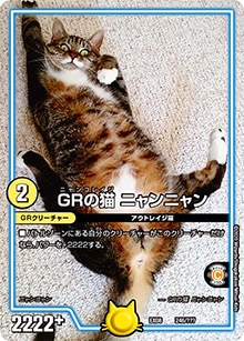 プレイ用】GRの猫 ニャンニャン (DMEX08 246/???)｜デュエマ通販