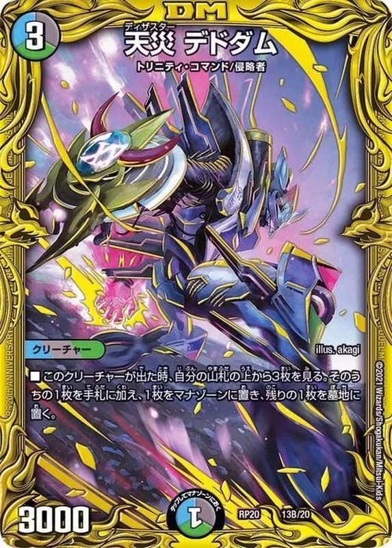 【訳アリ特価】天災デドダム RP2013B/20