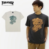 スラッシャー(THRASHER) Arnold S/SL Tee (TH8199) メンズ 長袖 Tシャツ [AA]