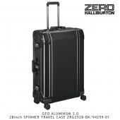 ゼロハリバートン(ZERO HALLIBURTON) ジオ アルミニウム 3.0 28inch SPINNER TRAVEL CASE ZRG2528-BK 94259-01 キャリーケース スーツケ