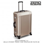 ゼロハリバートン(ZERO HALLIBURTON) ジオ アルミニウム 3.0 28inch SPINNER TRAVEL CASE ZRG2528-BR 94270-08 キャリーケース スーツケ
