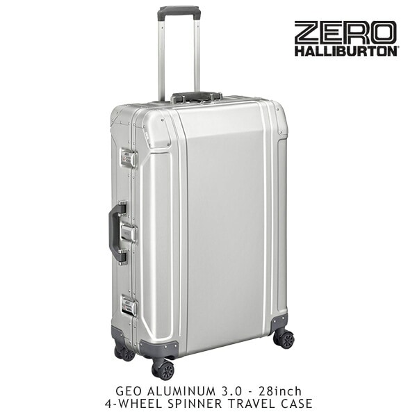 ゼロハリバートン(ZERO HALLIBURTON) ジオ アルミニウム 3.0(28inch 4-WHEELED SPINNER TRAVEL CASE)スーツケース ビジネス ケース [GG]