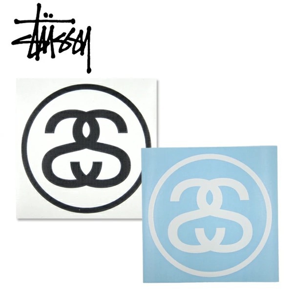 Stussy ロゴステッカー 渋かっ 2枚セット