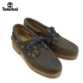 ティンバーランド(Timberland) メンズ ティンバーランド オーセンティック ハンドソーン スリーアイ クラシック  /レザー モカシン シューズ[BB]