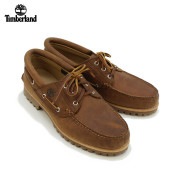 ティンバーランド(Timberland) メンズ スリーアイ ラグ ハンドソーン ボート シューズ  /レザー モカシン [BB]