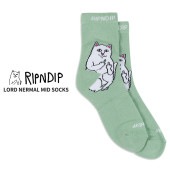 リップンディップ RIPNDIPLORD NERMAL MID SOCKS Pine 靴下 ソックス [小物] [AA-3]