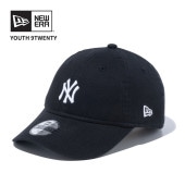ニューエラ キャップ NEW ERA Youth 9TWENTY ニューヨーク・ヤンキース ミッドロゴ ブラック 帽子 キッズ|NEW ERA(ニューエラ)