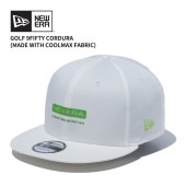 ニューエラ ゴルフキャップ 吸汗速乾 NEW ERA 9FIFTY CORDURA (made with COOLMAX fabric) ホワイト ゴルフ 帽子|NEW ERA(ニューエラ)