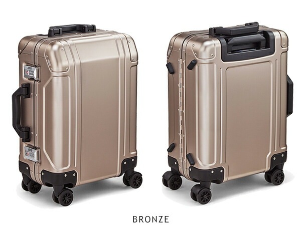 ゼロハリバートン(ZERO HALLIBURTON) ジオ アルミニウム 3.0 SPINNER CARRY-ON ZRG2519-BR 942668-08 キャリーケース スーツケース ハードラゲージ [GG]