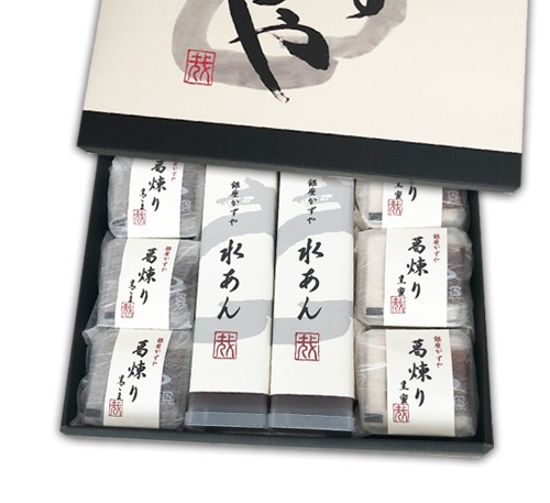 夏期限定】水あん2本入り 東京 銀座 抹茶の和菓子 | 銀座かずや ご予約