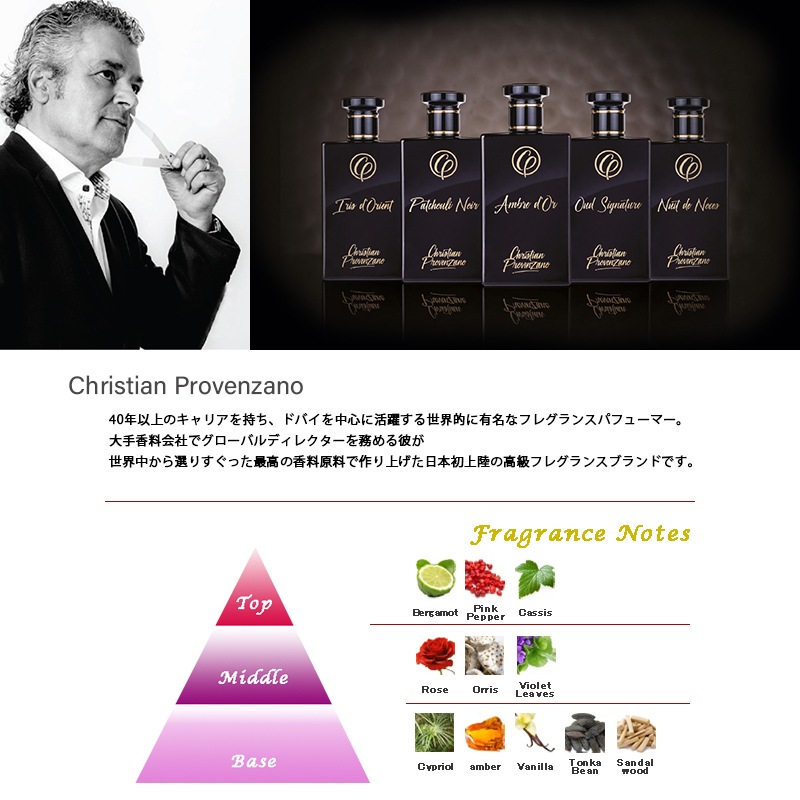 Iris ���Orient �� ���ꥹ�ɥꥨ�� �ˡʣ���������� Christian Provenzano �� ���ꥹ����� �� �ץ��٥�ĥ����� ��