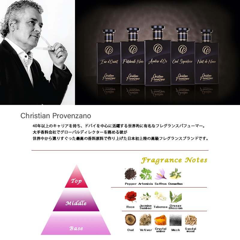 Oud Signature �� �����ɥ����ͥ��㡼 �ˡʣ����������<BR> Christian Provenzano �� ���ꥹ����� �� �ץ��٥�ĥ����� ��