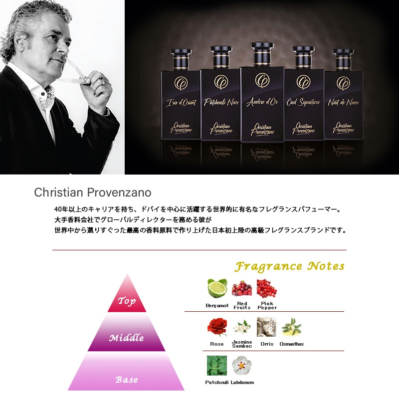 Patchouli Noir �� �ѥ����Υ�� �ˡʣ���������� Christian Provenzano �� ���ꥹ����� �� �ץ��٥�ĥ����� ��