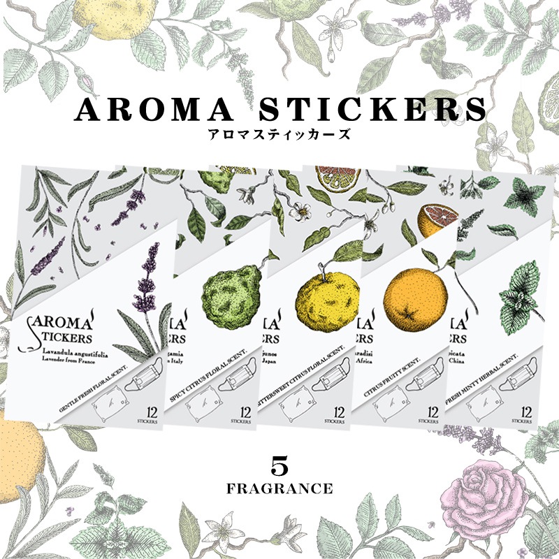 �ޥ�����Ž�륢���� Aromastickers �� �����ޥ��ƥ��å����� �� <BR>�� Bergamot �� �٥륬��å� �� �� �ʣ����������