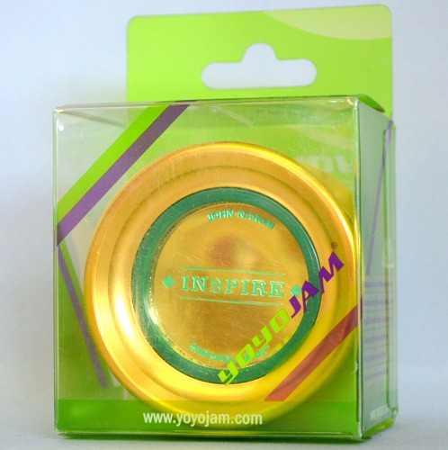 品番61】インスパイア（グリーン×ゴールドリム）【24kコーティング