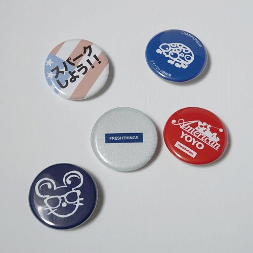 セントラルアメリカンヨーヨー 缶バッジパック（5種セット）