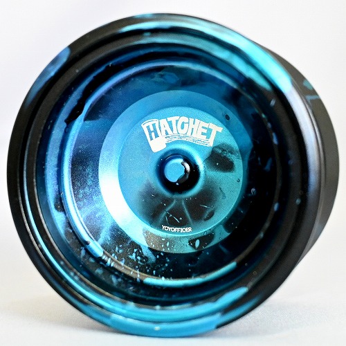 【品番43】ハチェット（ブルー×ブラックスプラッシュ）