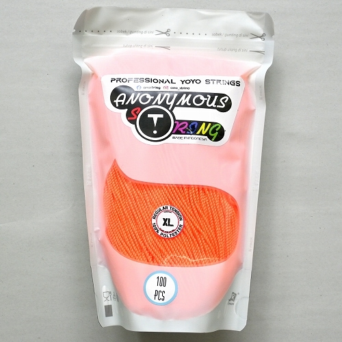 品番78】アノニマスストリング XL ×100（オレンジ）【レギュラー