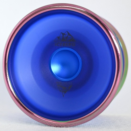 品番48】アイスバーグクラシック（ブルー×レインボーリム×ブルーコア