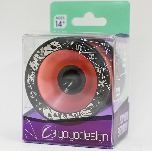 品番102】スピーダホリックFX（レッド×マットブラックリム）【スカル