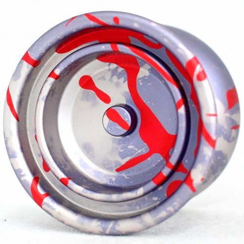 品番104】ピックアックス（ブルー×シルバー×レッドスプラッシュ）【28