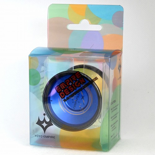 【品番102】レインフライ（ブルー×イエローボディ×ブラックリム）