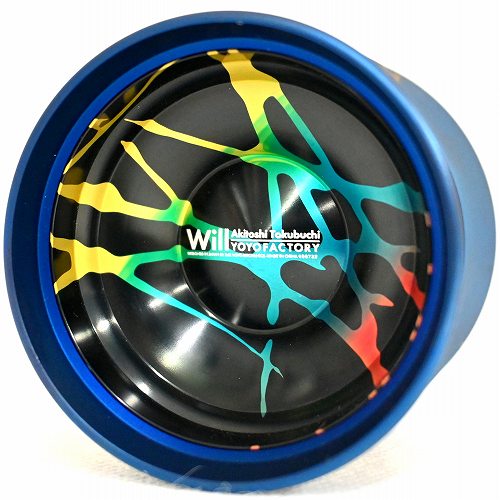 【品番89】ウィル（ブラックレインボー×ブルーリム）
