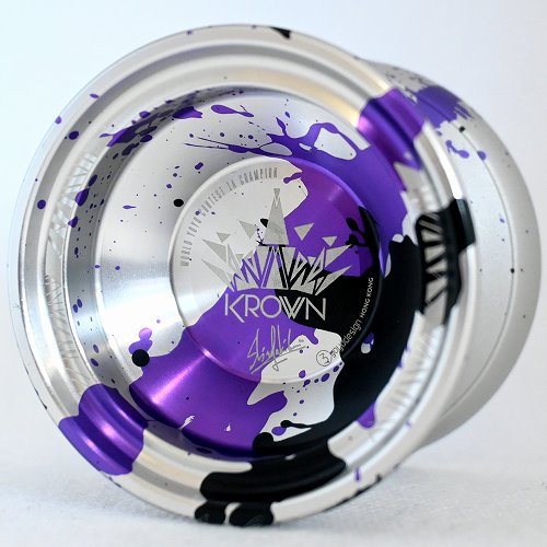 QUANONジオラマ紫 品番83】クラウン（シルバー×パープル×ブラックスプラッシュ） | 全て