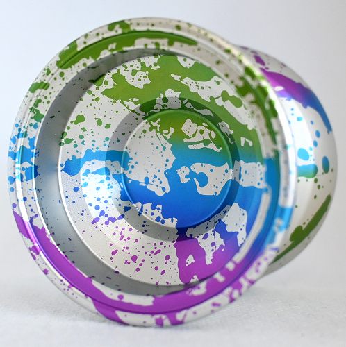 【品番79】ウルトラカット（シルバー×グリーン×ブルー×パープルスプラッシュ）