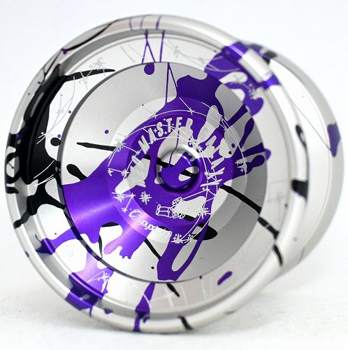 品番42】ネオマスターギャラクシー（シルバー×ブラック×パープル