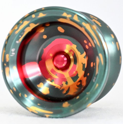 品番84】ターニングポイント2（グリーン×ゴールド×レッドスプラッシュ