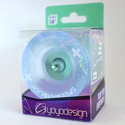 【品番1】スピーダホリックXX（クリア×ライトブルーフェード×ライトブルーハブ）【Hobbit Xiao-Wen Wang Edition】