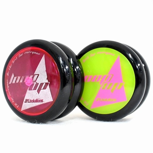 【品番98】ループアップ 2個セット（ブラック×ピンクキャップ＆ネオンイエローキャップ）