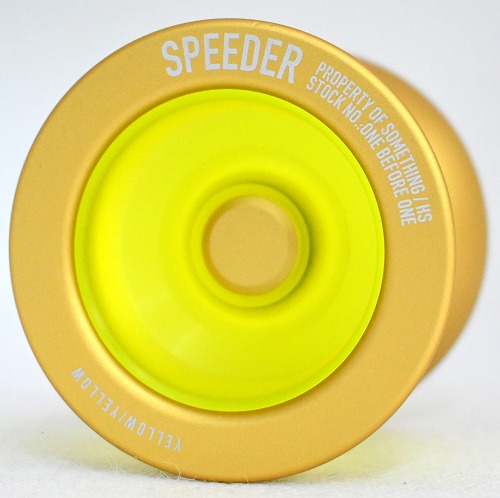 品番104】スピーダー（クリアイエロー×マットゴールドリム） | 全ての