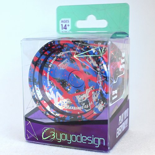 品番45】スピーダホリックMN（ブラック×シルバー×レッド×ブルー