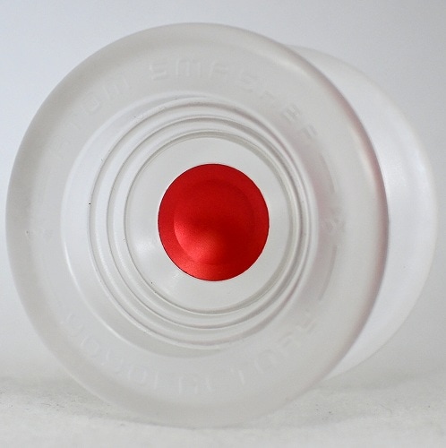 【品番104】アトムスマッシャー（クリア×レッドハブ）