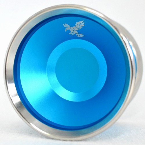 品番85】ペレグリンX（ライトブルー×シルバーリム）【Azure w Raw ring