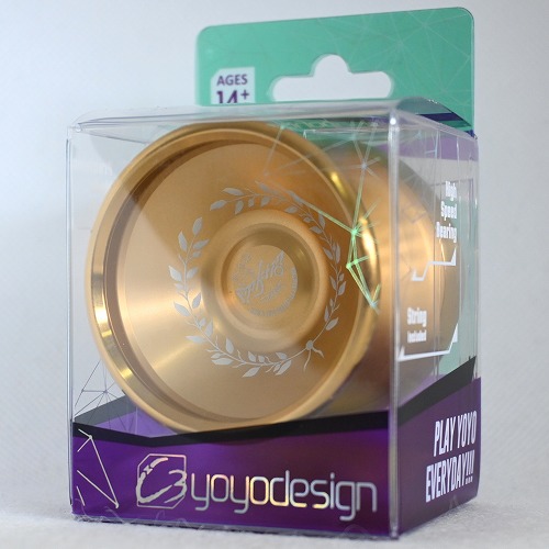 ヨーヨーリクリエーション イネビタブル フルゴールド 品番107】アンビション (ゴールド×ゴールドリム）【チャンピオン