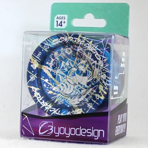 gibkiy gibkiy gibkiy イカレタサイコ(名古屋限定) 品番79】シンチレーター（ネイビー×ブルー×ゴールドスプラッシュ