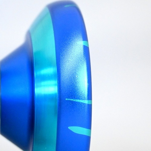 品番87】シャッターワイドアングル(ブルー×ライトブルースプラッシュ