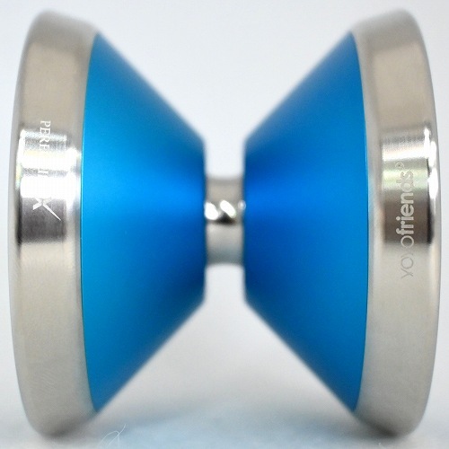 品番85】ペレグリンX（ライトブルー×シルバーリム）【Azure w Raw ring