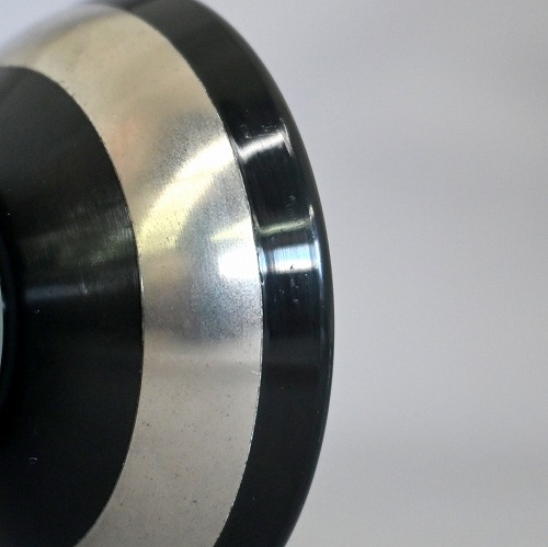 品番80】エックスコンプロフェッショナル（ブラック×シルバーリム