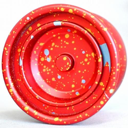 品番87】ピックアックス（レッド×ブルー×イエロースプラッシュ