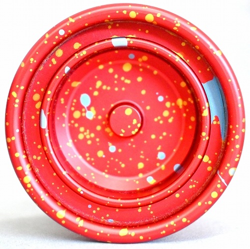 品番87】ピックアックス（レッド×ブルー×イエロースプラッシュ