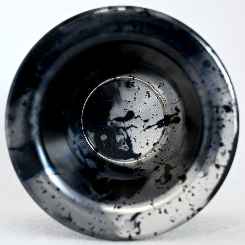 品番42】フラグメント（ブラック×シルバーシルバースプラッシュ