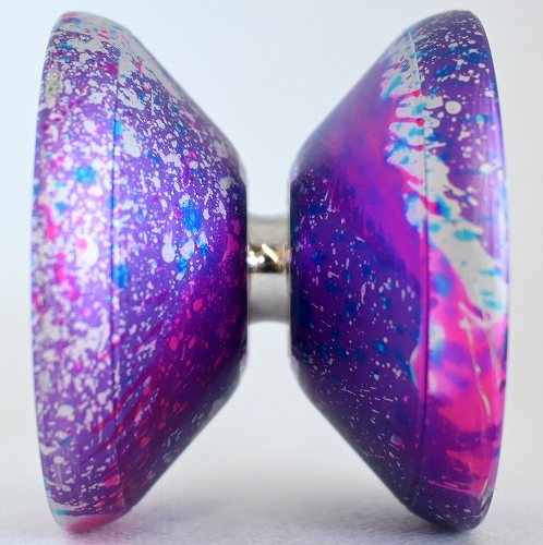 品番81】クラウン（シルバー×ブルー×ピンクスプラッシュ） | 全ての