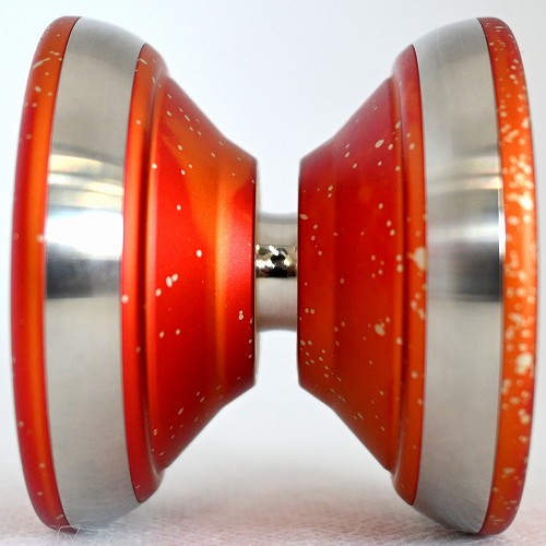 品番65】スワン（レッド×オレンジ×シルバースプラッシュ）【Fire