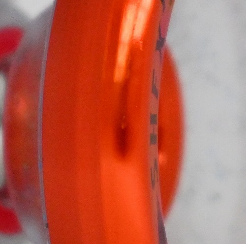 品番102】スピーダホリックFX（クリアグリッター×オレンジリム